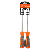 Набор отвёрток 2 пр. (SL8x150mm, PH3x150mm), пласт.подвес