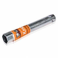 Ключ свечной трубчатый 21x160мм с резиновым фиксатором