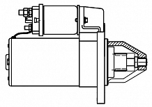 Стартер для автомобилей Лада 2170/1118 и их модификации (с усиленной КПП) 1,55кВт