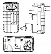 Актуатор турбокомпрессора для а/м PSA Boxer (11-)/Jumper (11-) 2.2D E-5 (GTB1749VK)