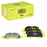 Колодки тормозные дисковые передние (керамические) для автомобилей Porsche Boxster (982) (12-) [серия PRO]