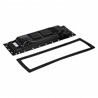 Бачок радиатора охлаждения для тракторов МТЗ-80/82 (нижний, с прокладкой)