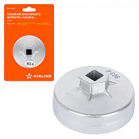 Съемник масляного фильтра "Чашка" 75мм, 12 граней