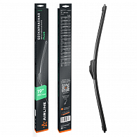 Щетка стеклоочистителя бескаркасная PLUS 480мм (19") 1 адаптер (Hook 9x3, 9x4 - Крючок 9x3, 9x4)