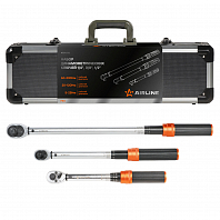 Ключ динамометрический PRO , набор 3 шт. (1/4"5-25Нм,3/8"20-120Нм,1/2"60-330Нм), кейс