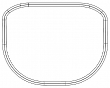 Прокладка коллектора для а/м Ford Focus II (05-)/Mazda 6 (GH) (07-) 1.8i (4шт.) (впуск.)