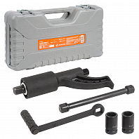 Гайковерт механич. 1" 3600Нм 1:64 360мм с головками 32 и 33мм пласт. кейс