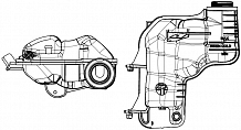 Бачок расширительный охлаждающей жидкости для а/м Land Rover Range Rover IV (12-)/Range Rover Sport II (13-)