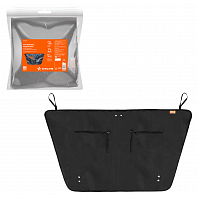 Утеплитель радиатора для а/м ГАЗель Next, полиэстер/войлок, цвет черный