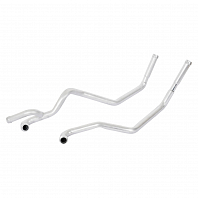 Патрубок радиатора отоп. для а/м УАЗ 3163 Патриот (05.2012-08.2016) (тип Sanden) (с доп. отопителем) (алюм.) (комплект, 2шт.)