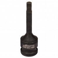 Головка ударная торцевая 1/2" DR внешний SPLINE M8 L=78 мм