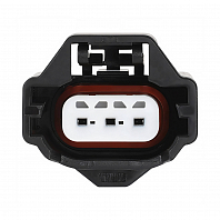 Разъём 3 pin без проводов для дат. скор; дат. пол. коленвала Nissan; дат давл. хлад. Kia