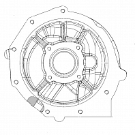 Насос водяной для с/т Caterpillar 15.2D [C15]/18.1D [C18]