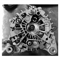 Мост диодный генератора для автомобилей VAG Kodiaq (16-) 1.4TSI/2.0TSI (с крышкой)