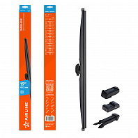 Щетка стеклоочистителя зимняя 480мм (19") 5 адаптеров