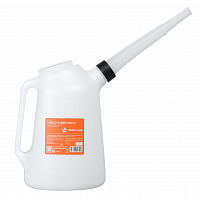 Емкость (лейка) мерная 6л пластиковая для масла и технических жидкостей