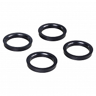 Кольцо центровочное для литого диска 67.1-54.1мм, комплект 4 шт., пластик