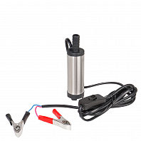 Насос перекачки диз. топлива погружной 12В, 38мм, 12л/мин, внутренний фильтр