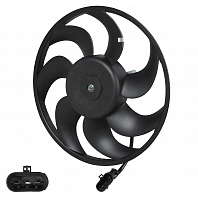 Электровентилятор кондиционера для автомобилей Opel Astra H (04-)/Zafira B (05-) (без кожуха)