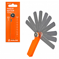 Щуп измерительный, набор 11пр. (0,1-1мм, L-75мм, пласт. корпус), блистер