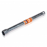 Ключ свечной трубчатый 21x270мм с резиновым фиксатором