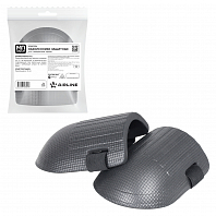 Наколенники защитные, 2 шт., материал EVA, черные, МП-серия