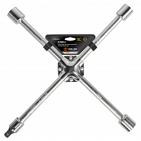 Ключ баллонный крестовой усиленный (17*19*21*22*1/2) 400мм PRO