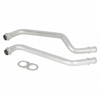 Патрубки радиатора отопителя для а/м Renault Logan (04-)/Sandero (08-) (алюм.) (кмпл., 2шт.)