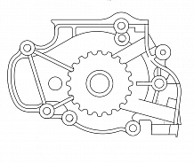 Насос водяной для автомобилей Honda Accord (92-) 2.0i/2.2i [F20A2; F20A3; F22A3]