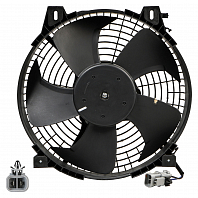 Электровентилятор кондиционера для автомобилей Suzuki Jimny II (98-) 1.3i (с кожухом)