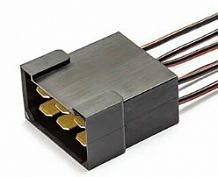 Разъем 6 pin (папа) с проводами межжгутовой серии 6.3 для Лада