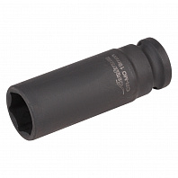 Головка ударная торцевая 1/2"DR шестигранная 19мм L=78 мм