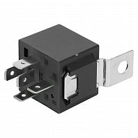 Реле 24V 10/20A 5 контактов (с кронштейном, с резистором)