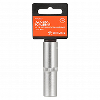 Головка торцевая 1/2" двенадцатигранная 14мм глубокая, пласт. подвес