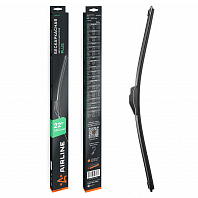 Щетка стеклоочистителя бескаркасная PLUS 550мм (22") 1 адаптер (Hook 9x3, 9x4 - Крючок 9x3, 9x4)