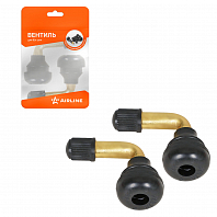 Вентиль для б/к шин PVR 70, латунь, EPDM, 2 шт.