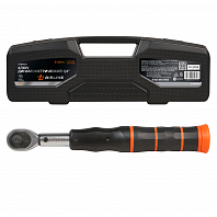 Ключ динамометрический 1/4" 5-25Нм PRO, шкала в окошке, кейс