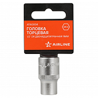 Головка торцевая 1/2" двенадцатигранная 11мм, пласт. подвес