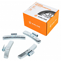 Груз балансировочный стальной для литых дисков 45 гр, 50 шт