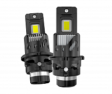 Лампа светодиодная D2S D-LED, 42Вт, 9000Лм (4500Лм x 2), 6500К (Белый), 12В, комплект 2 шт.