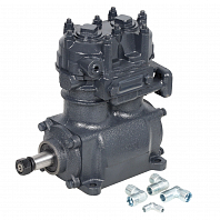 Компрессор воздушный для автомобилей ПАЗ, ЗИЛ, МАЗ с дв. ЗИЛ (2-х цилиндровый, 210л/мин, без шкива, под AP11)