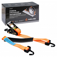 Ремень крепления автовозный с храповиком и резиновым контроллером 4 т, 3 м