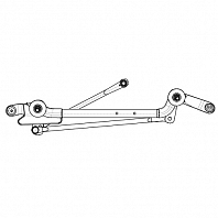 Трапеция стеклоочистителя для автомобилей Nissan X-Trail T31 (07-)
