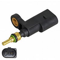 Датчик температуры для автомобилей VW Polo (15-)/Tiguan (16-)/Skoda Rapid (15-)/Karoq (17-)/Kodiaq (16-)