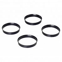 Кольцо центровочное для литого диска 60.1-58.6мм, комплект 4 шт., пластик