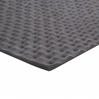 Шумоизоляция (звуко) "Виолон Гамма Волна 15" (75*100 см), КС, 15 мм, ППУ волн.формы