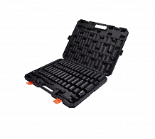 Набор головок ударных 1/2"DR 6гр. 65пр. универсальный (10-24мм, 3/8"-1-1/4") пласт.кейс.