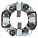 Узел щеточный стартера для автомобилей Toyota Land Cruiser Prado J150 (09-) 3.0D