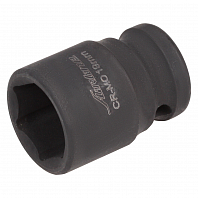 Головка ударная торцевая 1/2"DR шестигранная 19мм L=38 мм