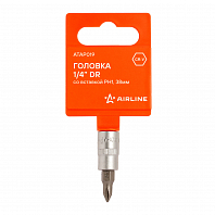 Головка 1/4" DR со вставкой PH1, 38мм